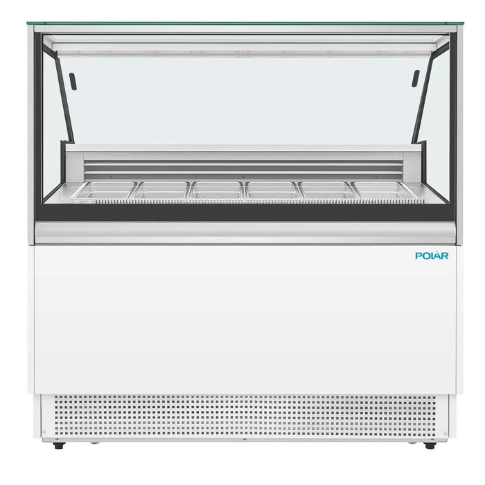 Polar Polar U-Series Gelato Showcase - 6 Pans