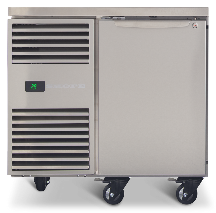 SKOPE ProSpec 1 Door Underbench Fridge - PG11.UBR.1.SD product image