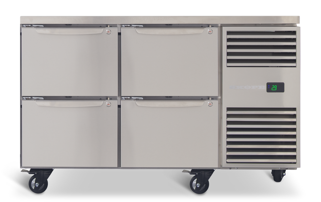 SKOPE ProSpec 4 Drawer Underbench Fridge - PG11.UBR.2.D4.RH product image