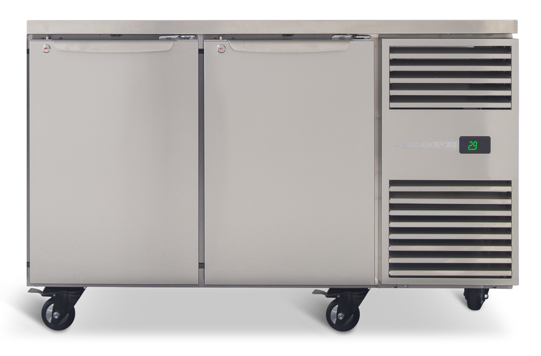 SKOPE ProSpec 2 Door Underbench Fridge - PG11.UBR.2.SD.RH product image