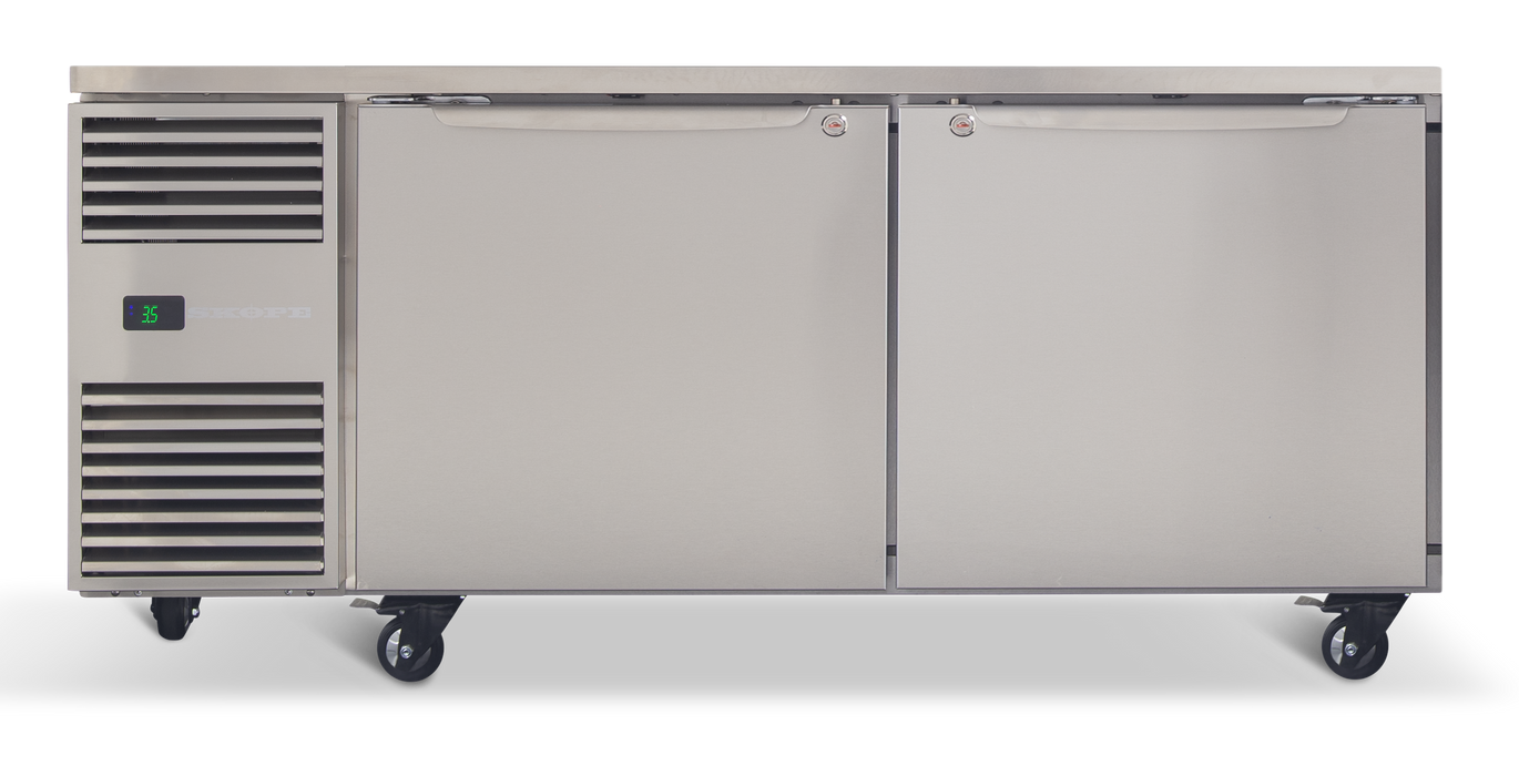 SKOPE ProSpec 2 Door Underbench Fridge - PG21.UBR.2.SD product image