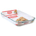 Pyrex Basics Oblong Glass Baking Dish 4.5L  Baking Dishes