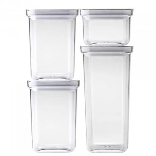 Pyrex Canister Square 4pc Set  Food Storage