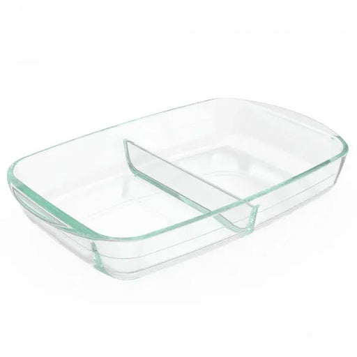 Pyrex Divided Glass Bakeware 8x12" 2.6L  Baking Dishes