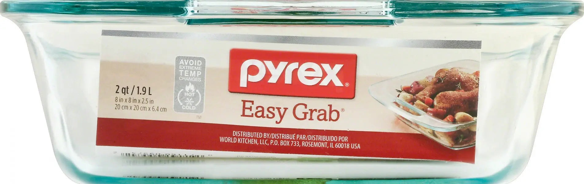 Pyrex Easy Grab Square Baking Dish 20cm  Baking Dishes