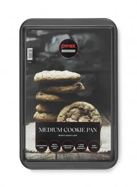 Pyrex Platinum Medium Cookie Pan  Baking Pans