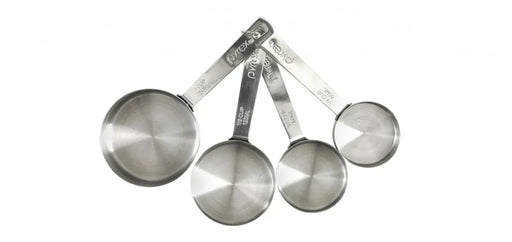 Pyrex Platinum Stainless Steel Measuring Cup 4pc Set  Measuring Spoons & Cups