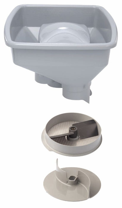 Robot Coupe Mashed Potato Attachment - 6mm (Feed Hopper, Paddle, Grid, Ejection Disc) - Simply Hospitality NZ