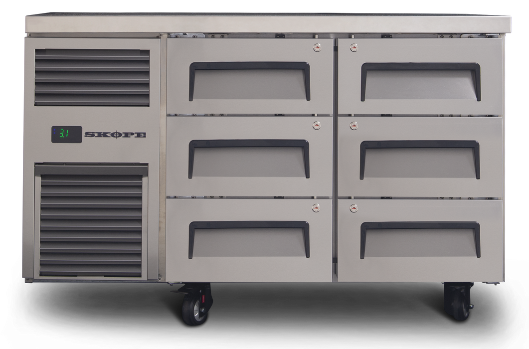SKOPE ReFlex 6 Drawer Underbench Fridge - RF7.UBR.2.D6 product image