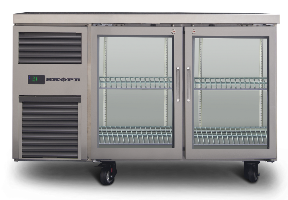 SKOPE ReFlex 2 Door Underbench Fridge - RF7.UBR.2.GD product image