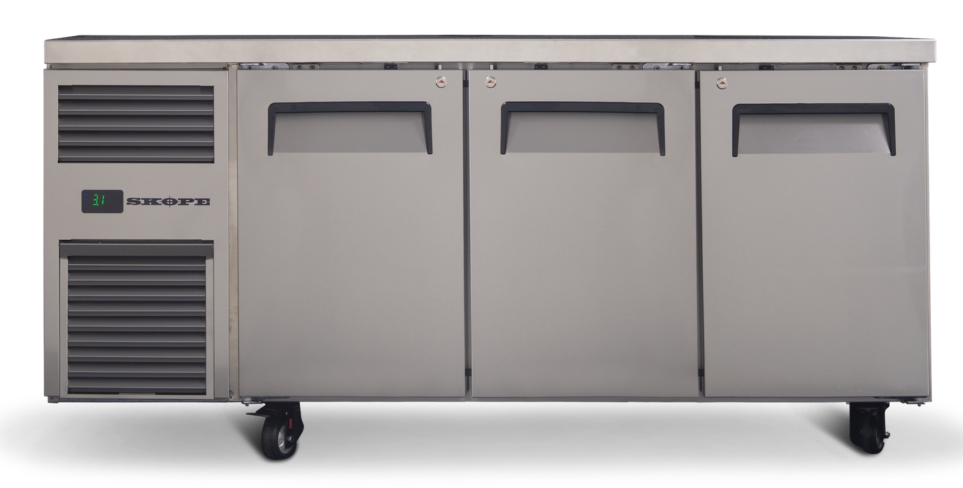 SKOPE ReFlex 3 Door Underbench Fridge - RF7.UBR.3.SD product image
