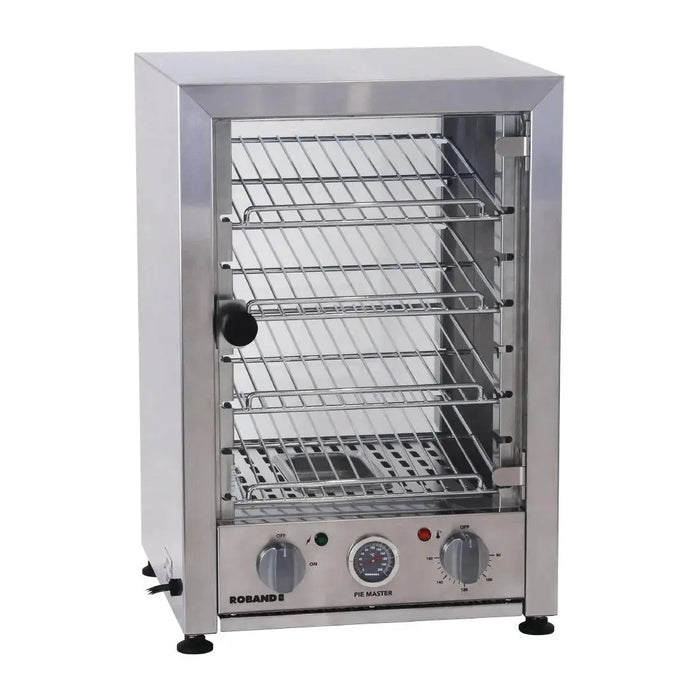 Roband 6 Slice Grill Station Smooth Plate with Electronic Timer