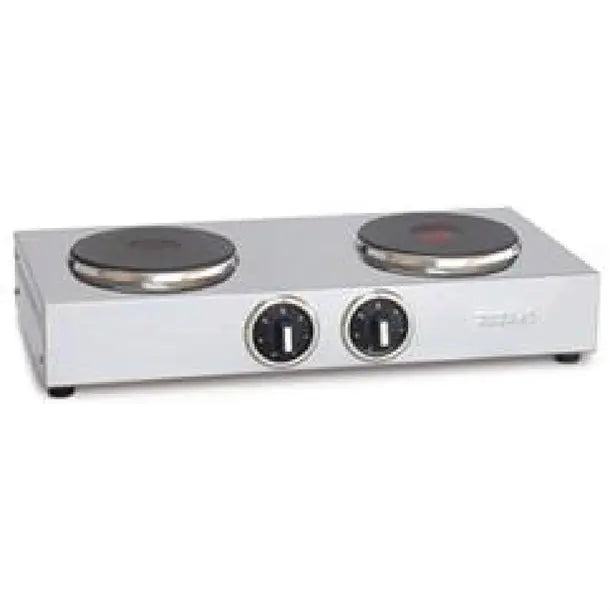Roband Boiling Hot Plate Double Plates 2x 150mm Diameter - 510x265x105mm
