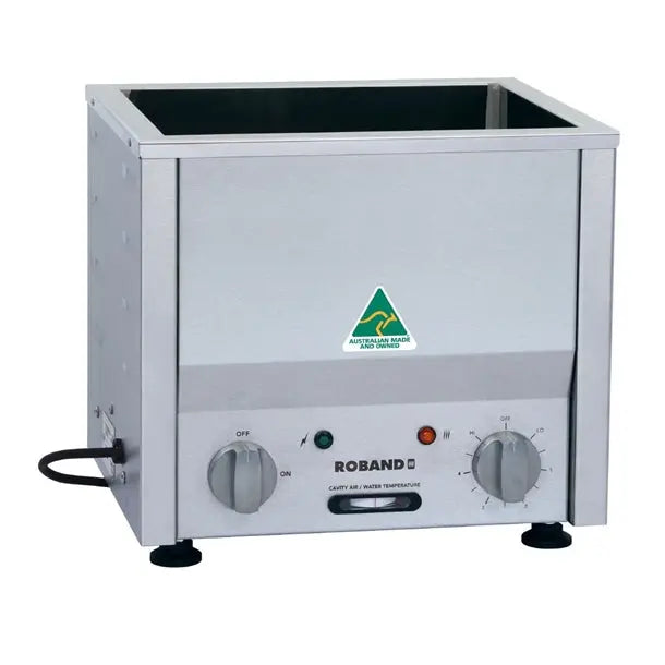 Roband Counter Top Hot Bain Marie BM1 St/St fits 1/2 size pan (not incl) (B2B)