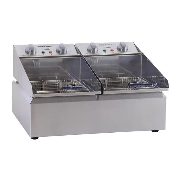 Roband Frypod FR25 Double Pan 2x 5Ltr Tank 13kg Chips/Hour