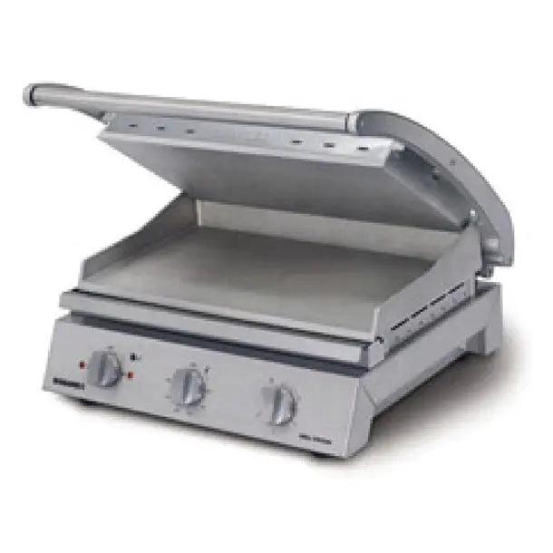 Roband Grill Station GSA815S Smooth Plates 8 Slice 13 Amps