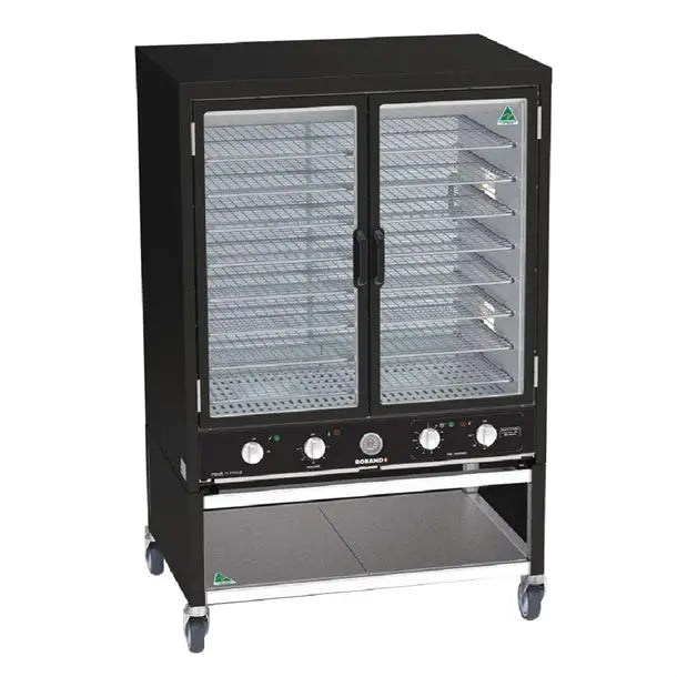 Roband Heat 'n' Hold Glass Door Display Side - Black (B2B)
