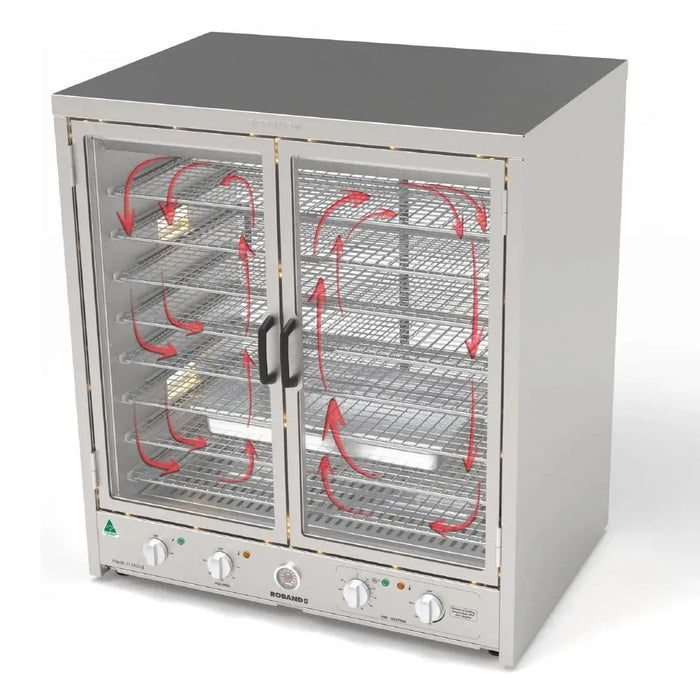 Roband Heat 'n' Hold Glass Door Display Side