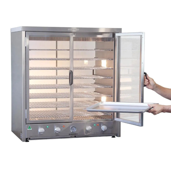 Roband Heat 'n' Hold Glass Door Display Side