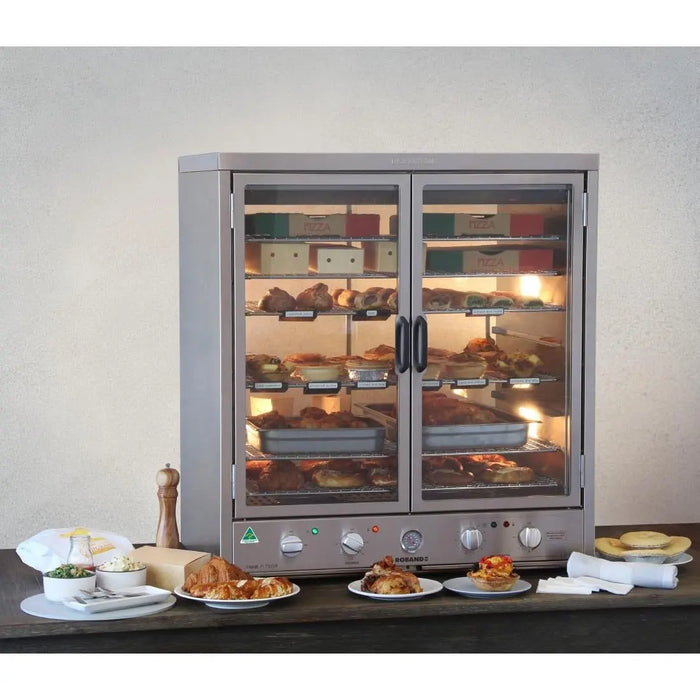 Roband Heat 'n' Hold Glass Door Display Side