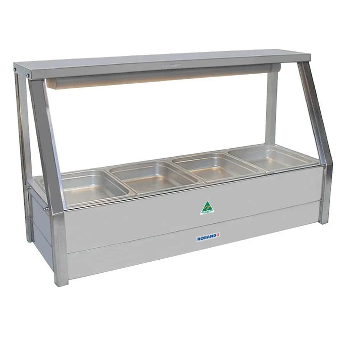 Roband Hot Food Display Bar ER26RD Fits - 12x1/2 65mm or 6x1/1 65mm Pans (B2B)