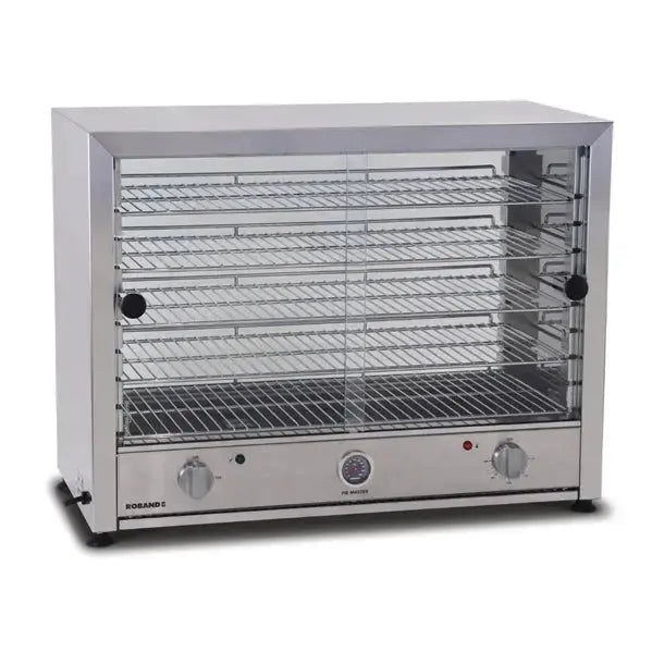 Roband Pie Master Pie Warmer PM100 Glass Doors 100 Pies  Warmers
