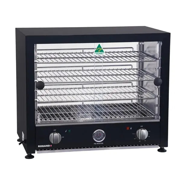 Roband Pie Warmer Black with Light - 50 pies