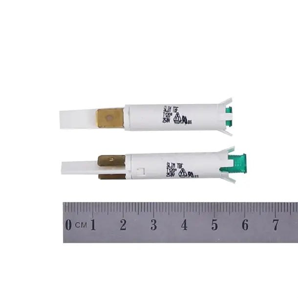 Roband Pilot Light 6.3mm Green 2 Piece T120 EC0206