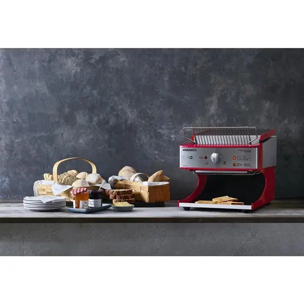 Roband Sycloid Toaster ST350AR 10amp - Red (B2B)