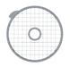 Robot Coupe Dicing Equipment 14 x 14 x 14 mm  Food Processors