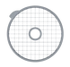 Robot Coupe Dicing Equipment 14 x 14 x 5 mm (Mozzarella)  Food Processors