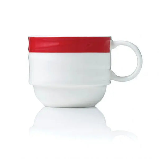 Royal Porcelain Maxadura Resonate Coffee Cup 265ml Red Band  Coffee Cups