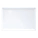 Ryner GB698 white melamine rectangular buffet platter 350 x 240mm