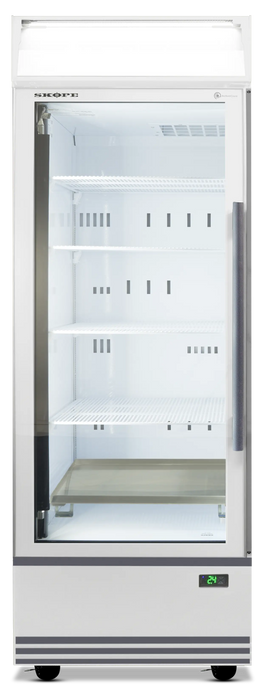 SKOPE ActiveCore 1 Door Display Fridge - White - BME600N-AC product image