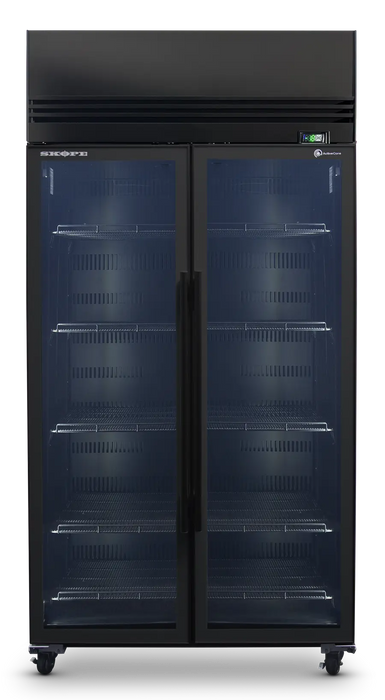 SKOPE ActiveCore 2 Door Display Freezer - Black - SKFT1000N-A product image