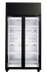 SKOPE ActiveCore 2 Door Display Fridge - Black-White - SKT1000N-A product image