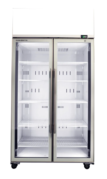 SKOPE ActiveCore 2 Door Display Fridge - TME1000N-AC product image