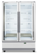 SKOPE ActiveCore 2 Door Display Fridge - White - BME1200N-A product image
