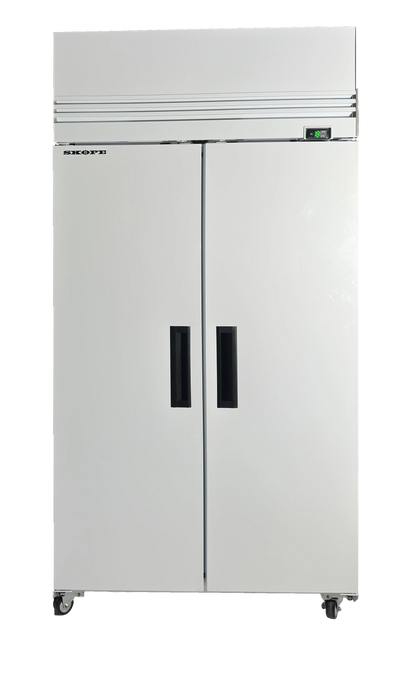 SKOPE ActiveCore 2 Door Storage Freezer - White - SKFT1000NS-A product image