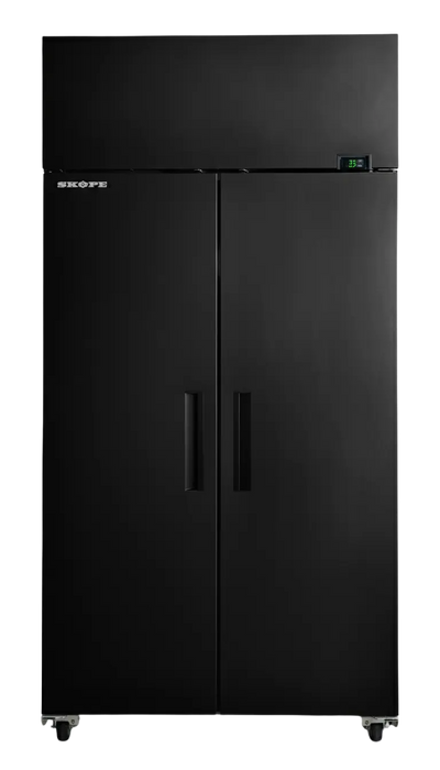 SKOPE ActiveCore 2 Door Storage Fridge - Black - SKT1000NS-A product image