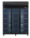 SKOPE ActiveCore 3 Door Display Freezer - Black - SKFT1500N-A product image