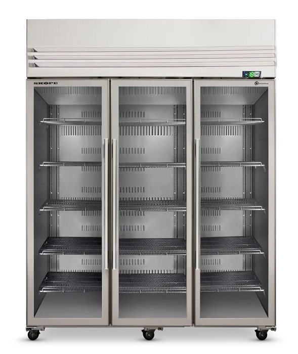 SKOPE ActiveCore 3 Door Display Freezer - Stainless - SKFT1500N-A product image