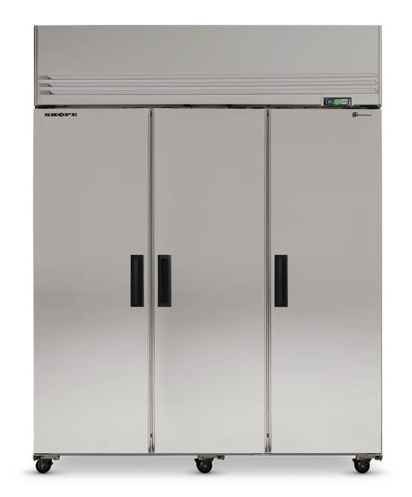 SKOPE ActiveCore 3 Door Storage Freezer - Stainless - SKFT1500NS-A product image