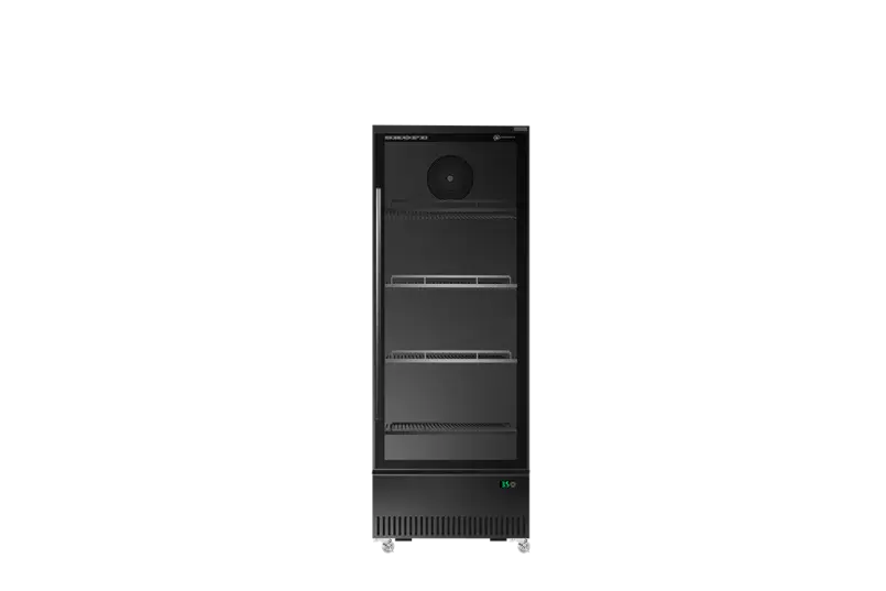SKOPE ActiveCore BME300N-A 1 Glass Door Bottom Mount Upright Fridge  Upright Display Fridges