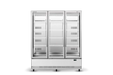 SKOPE ActiveCore Bottom Mount 3 Glass Door Display or Storage Fridge  Upright Display Fridges