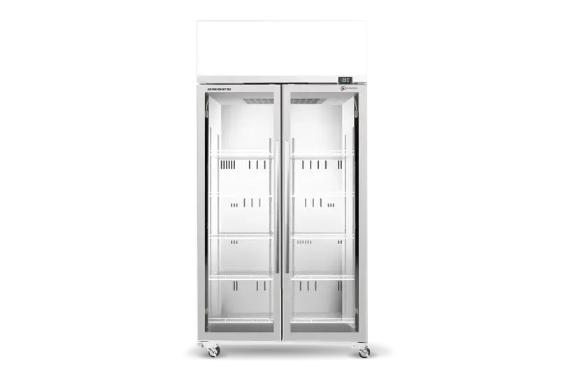 SKOPE ActiveCore 2 Glass Door Display or Storage Fridge  Upright Display Fridges
