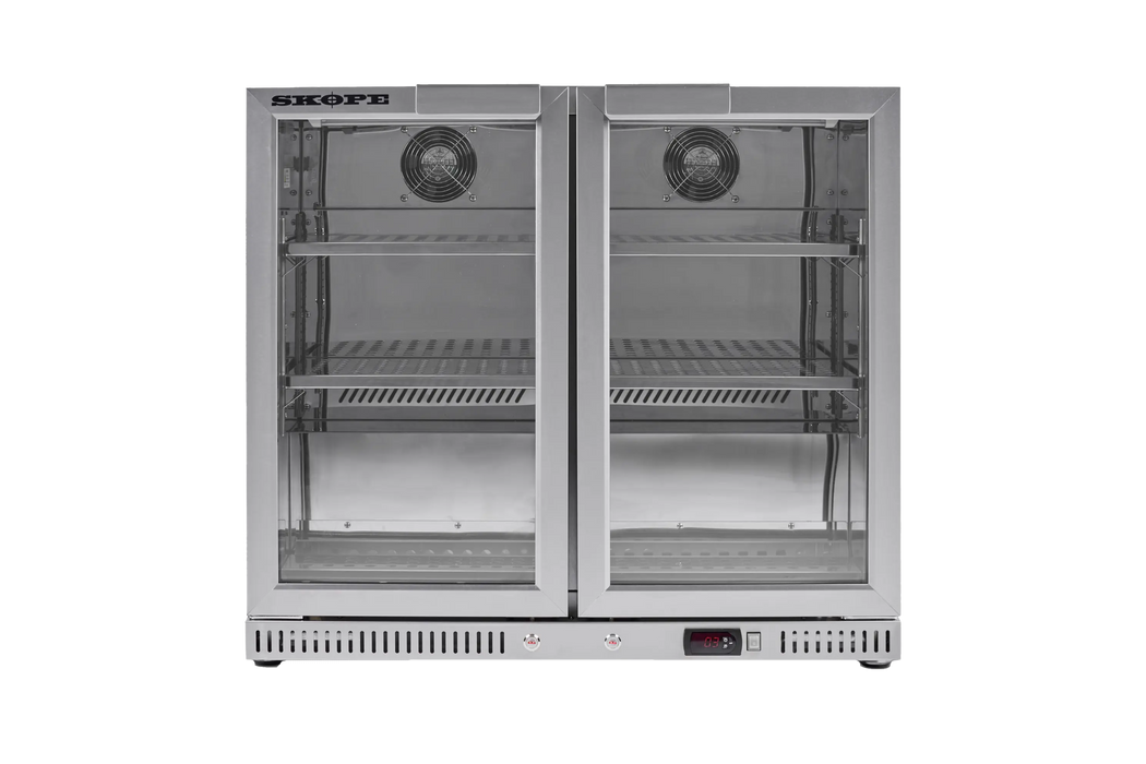 SKOPE Ascend 2 Glass Door Bar Cooler - BC.2.GSW product image