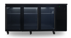 SKOPE BackBar 3 Door Fridge - Black, RH - BB.3.GSL product image