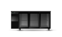 SKOPE BackBar 3 Door Fridge - Black, RH, Remote - BB.3.GSL.r product image