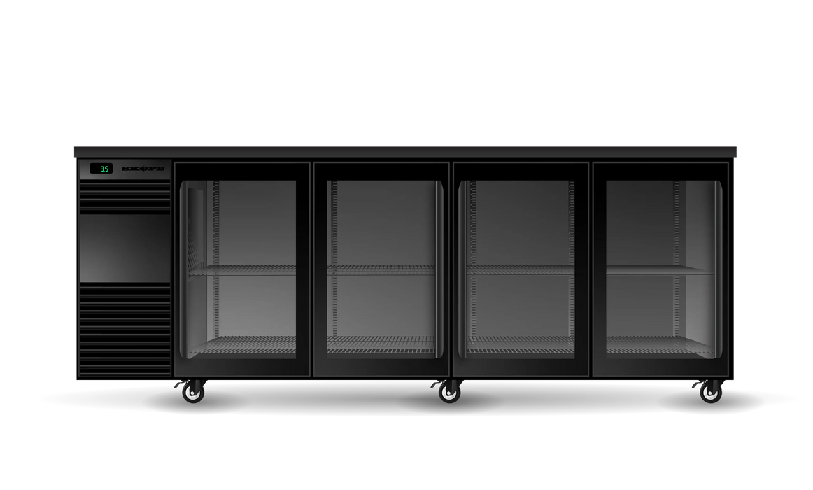 SKOPE BackBar 4 Door Fridge - BB.4.GSL.r product image